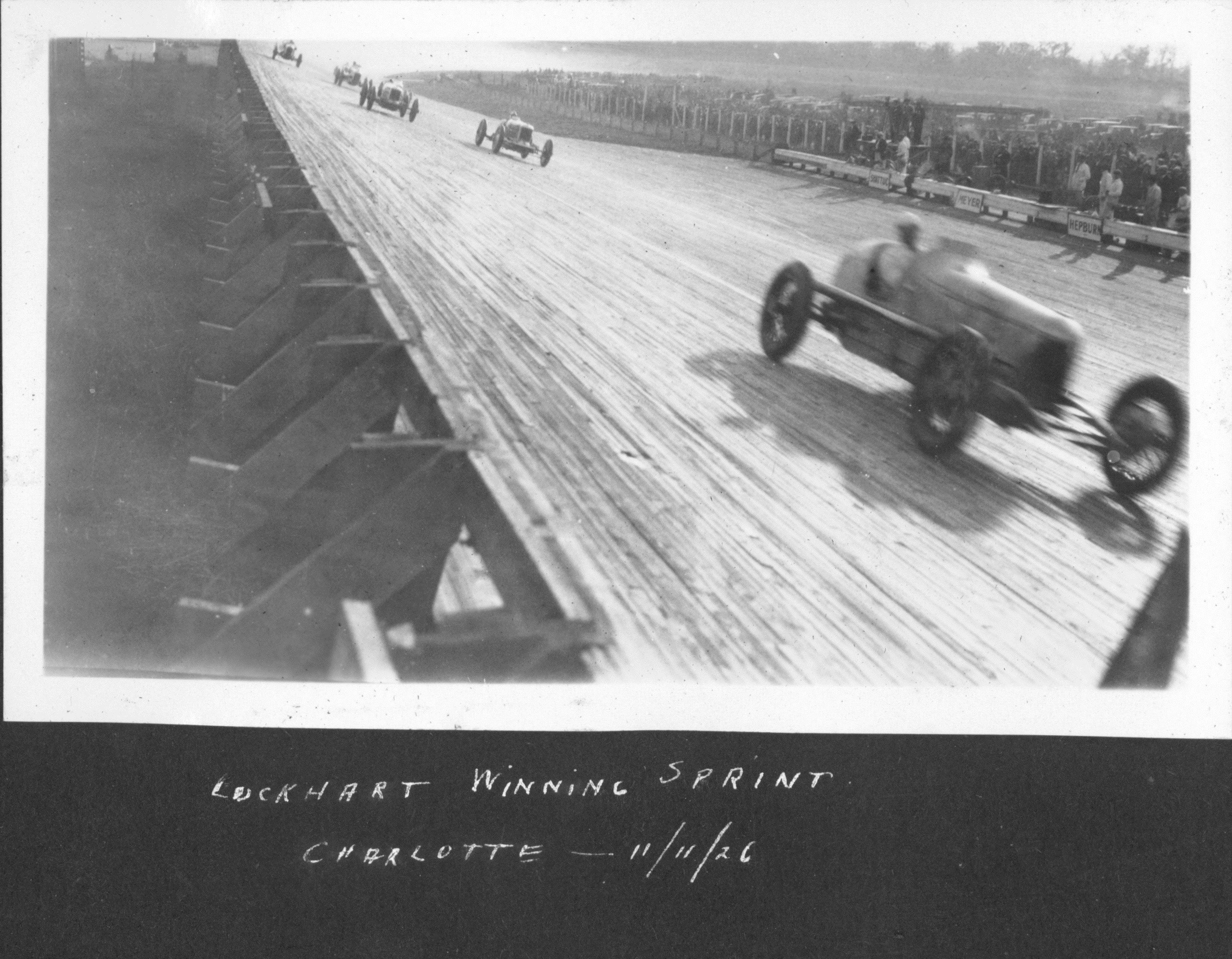 Charlotte Board Track Action 1927 | First Super Speedway