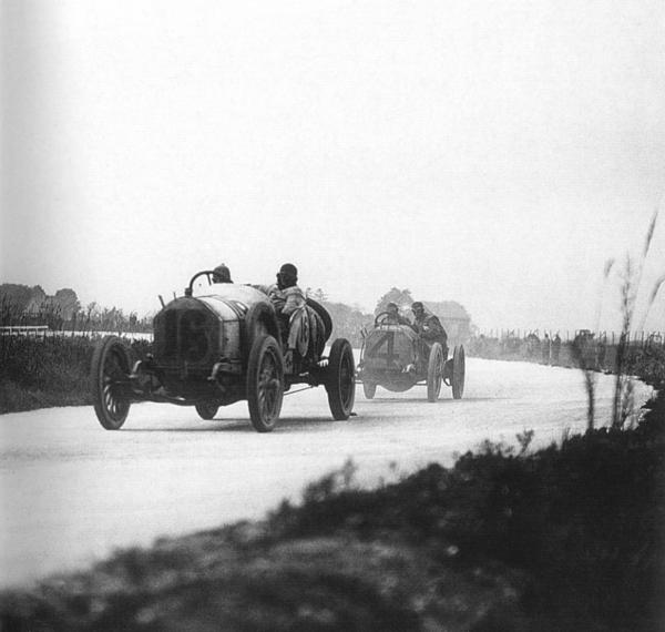 Louis Wagner and Ralph Mulford - 1910 | First Super Speedway